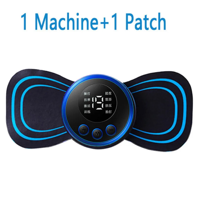 Portable EMS Electric Pulse Mini Neck & Shoulder Massager