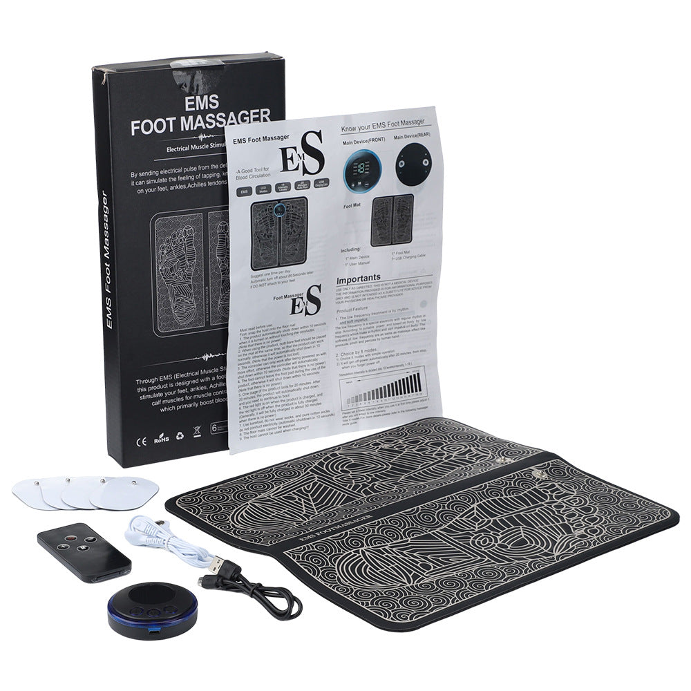 8-Mode Multifunctional Foot Massager for Fatigue Relief