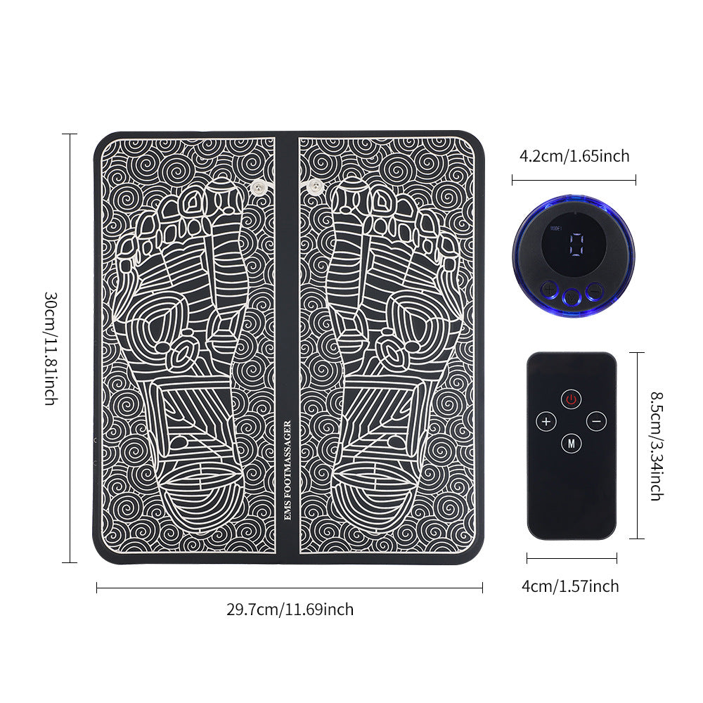 8-Mode Multifunctional Foot Massager for Fatigue Relief