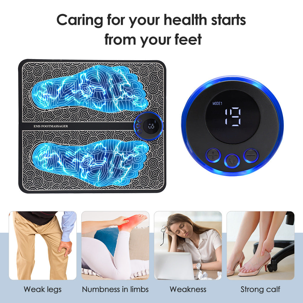 8-Mode Multifunctional Foot Massager for Fatigue Relief