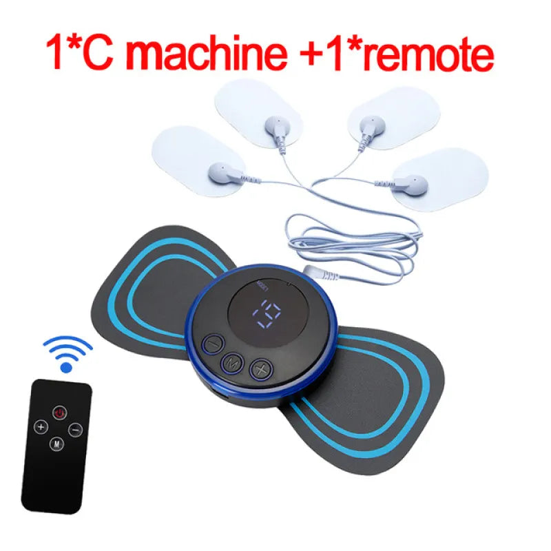 Portable EMS Electric Pulse Mini Neck & Shoulder Massager
