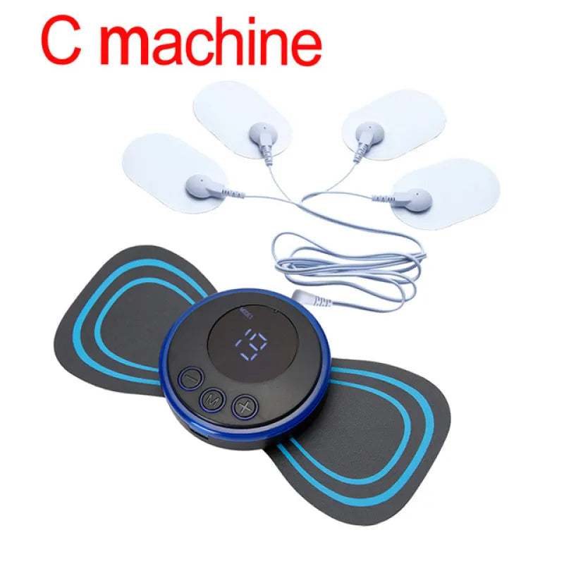Portable EMS Electric Pulse Mini Neck & Shoulder Massager